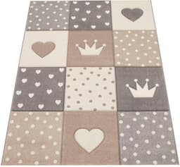 Paco Home Kinderteppich Cosmo 339 | Beige