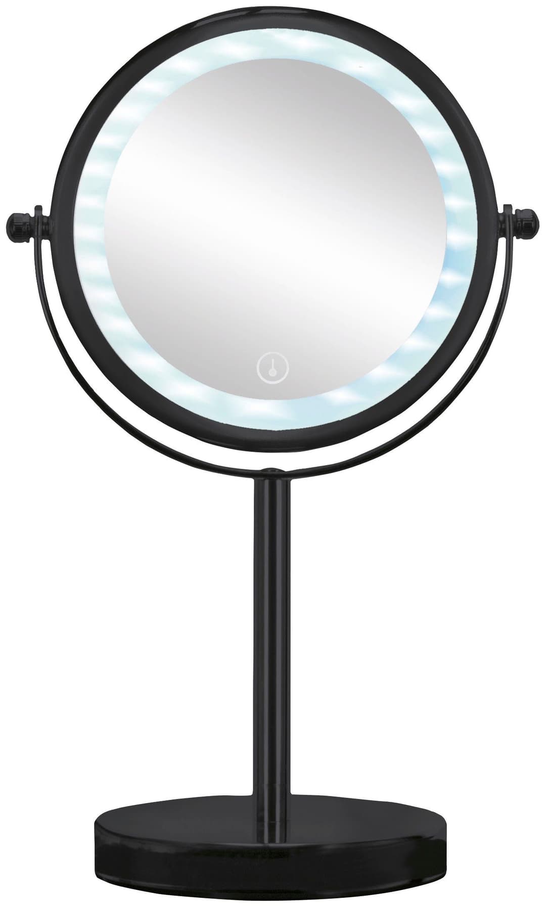 Kleine Wolke Bright Mirror Kosmetikspiegel | Schwarz