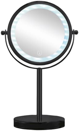 Kleine Wolke Bright Mirror Kosmetikspiegel | Schwarz