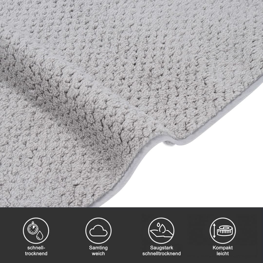 OTTO home Handtücher Parris | Grau