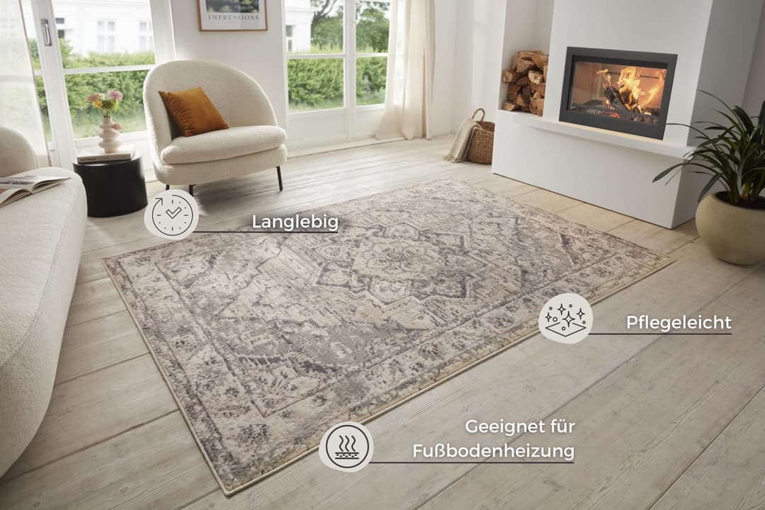 HANSE Home Teppich Sand | Beige