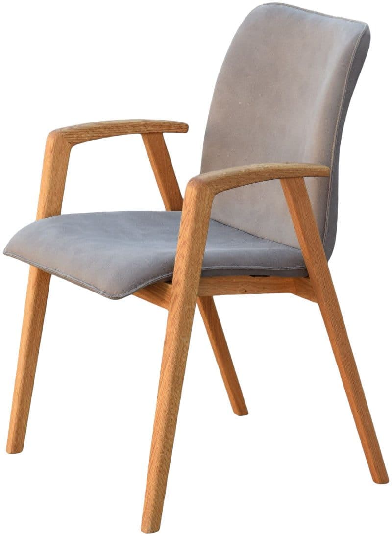 OTTO home Armlehnstuhl Loreen Esszimmerstuhl | Holztöne