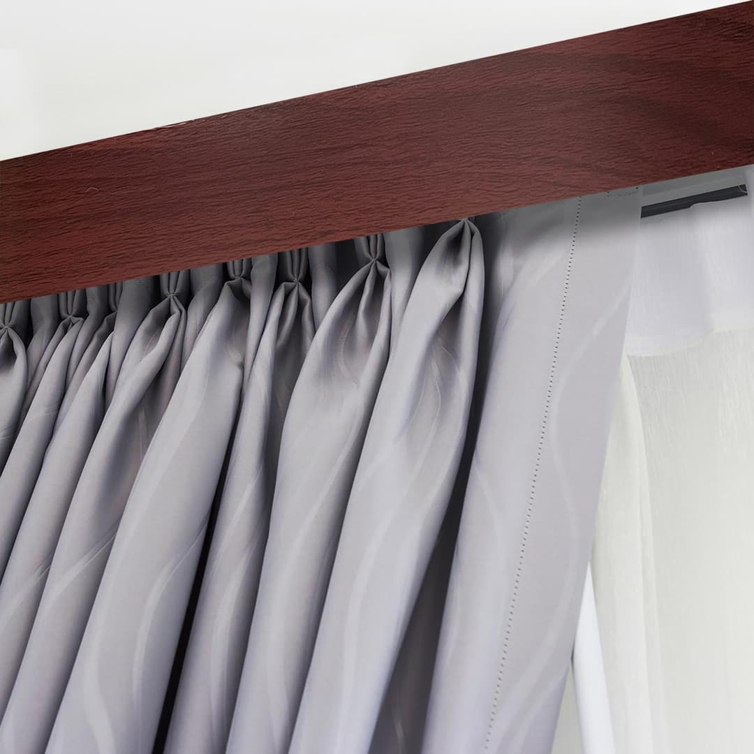 SN DECO GROUP Gardinenschiene SH | Schwarz