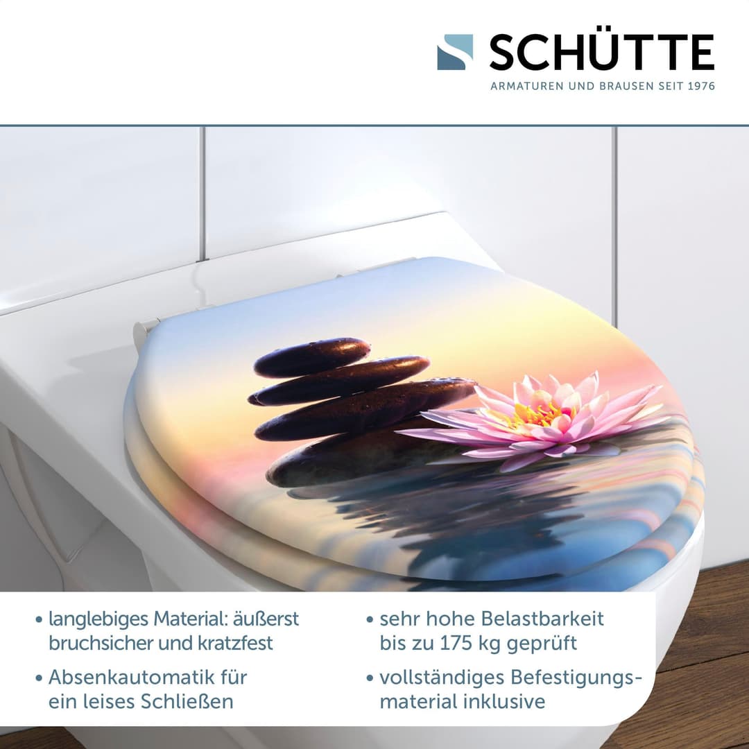 Schütte SUNSET DREAM WC-Sitz | Mehrfarbig