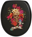 Sanilo WC-Sitz Day of the Dead, mit Absenkautomatik | Schwarz