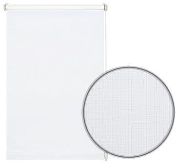 Seitenzugrollo EASYFIX Rollo Uni | Weiß