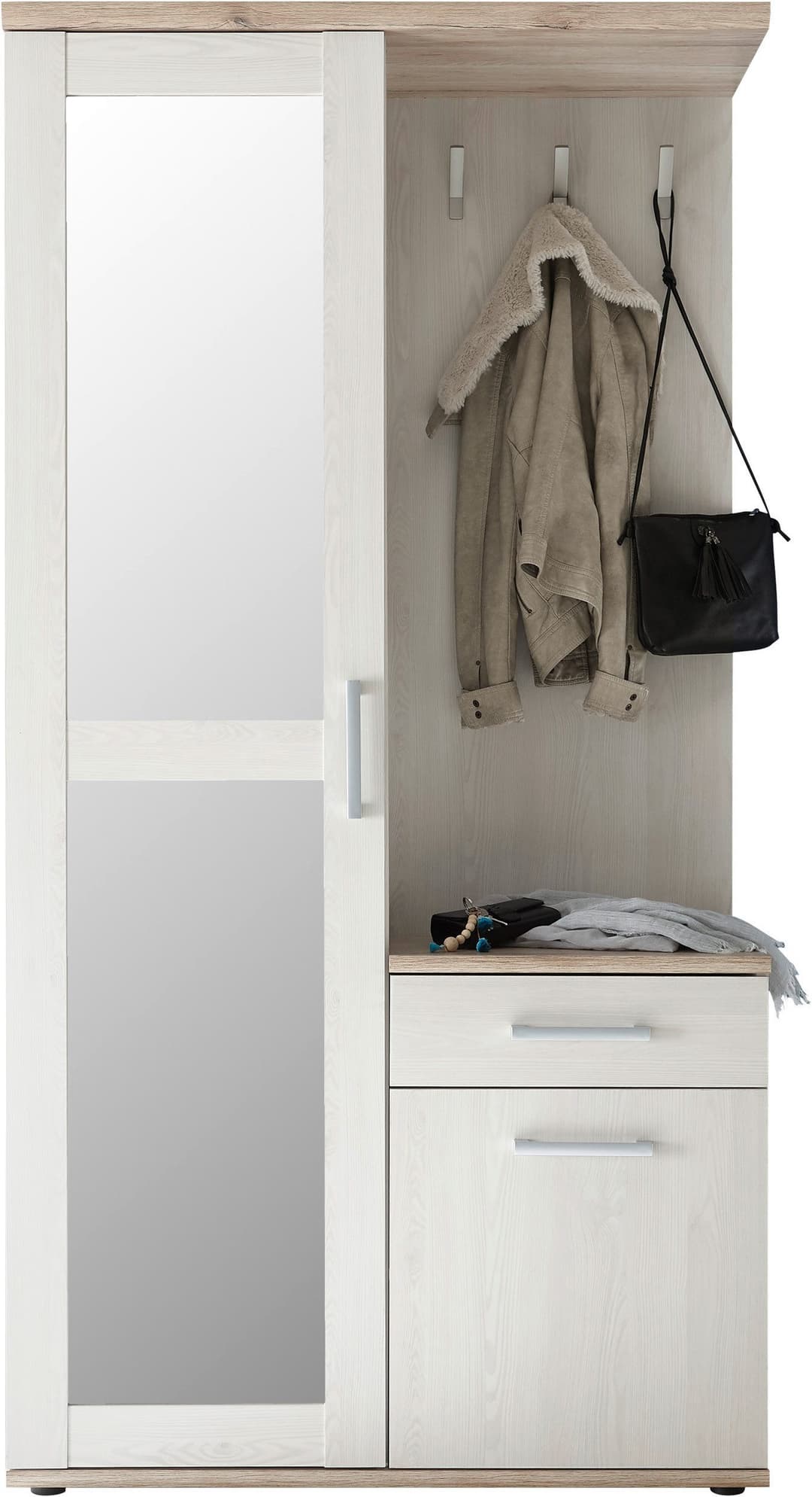 HBZ Kompaktgarderobe Romance | Beige