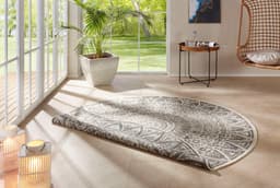 HANSE Home Teppich Lilja | Grau