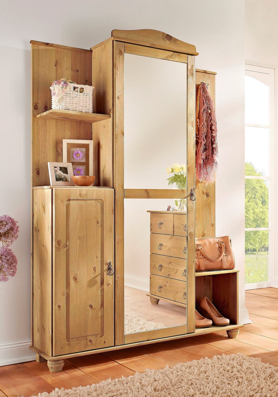OTTO home Kompaktgarderobe Finca | Holztöne