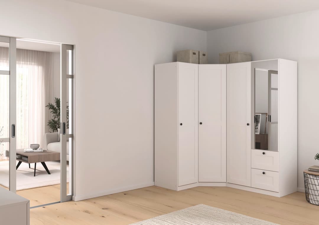 rauch Schrank-Set Skagen | Weiß