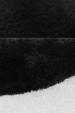 Bruno Banani Hochflor-Bettumrandung Dana Teppich | Schwarz