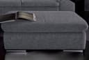 sit&more Polsterhocker Alcudia | Grau