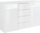 borchardt Möbel Highboard Kapstadt | Weiß 2