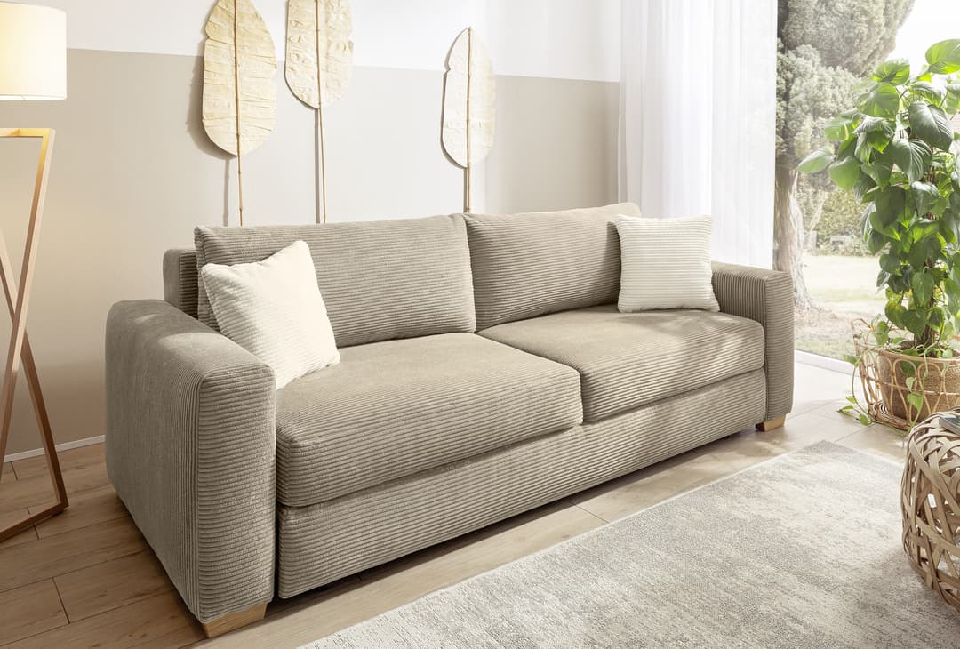 Jockenhöfer Gruppe Schlafsofa Micha | Beige