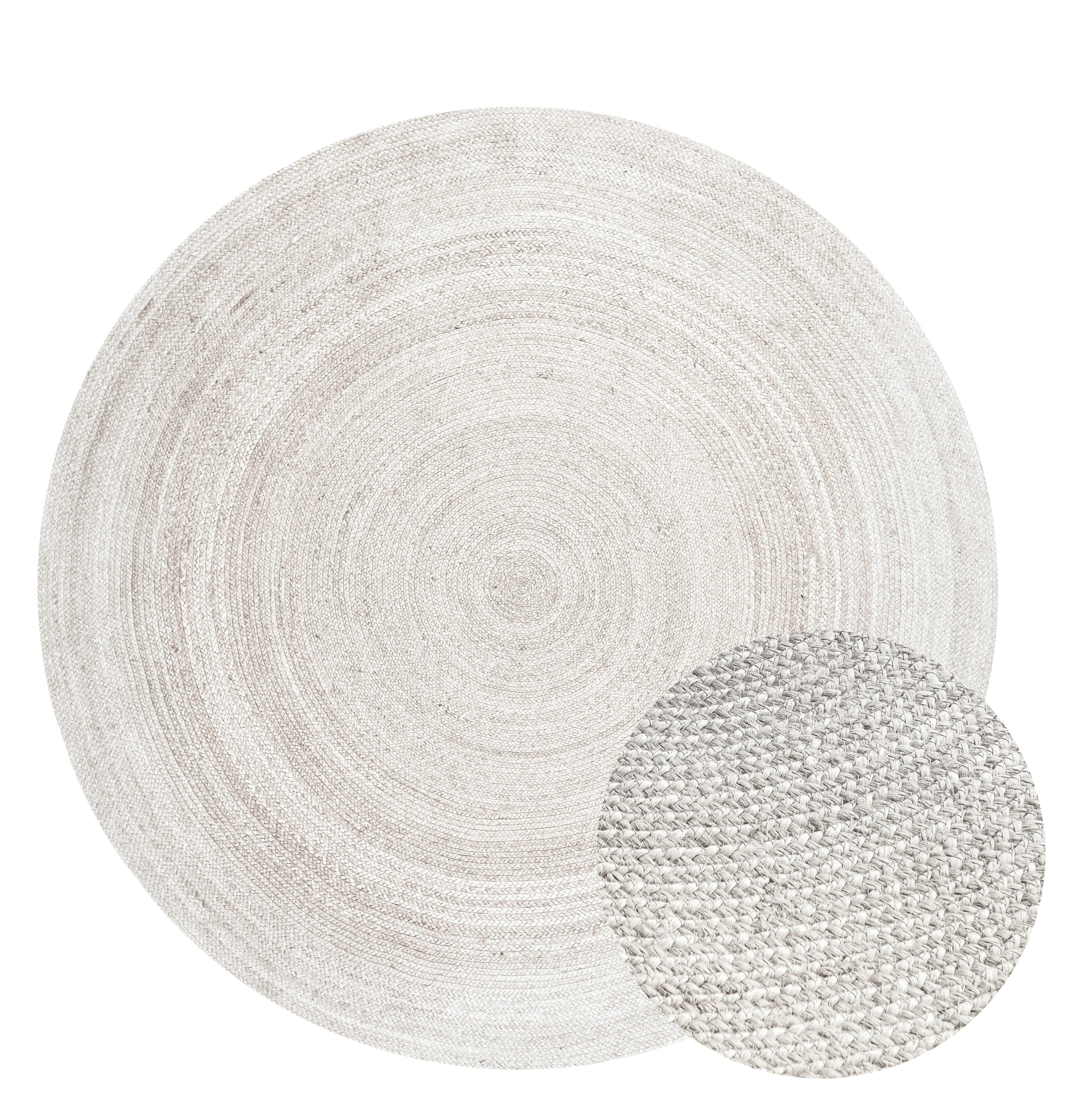 HANSE Home Rangpur Juteteppich | Weiß