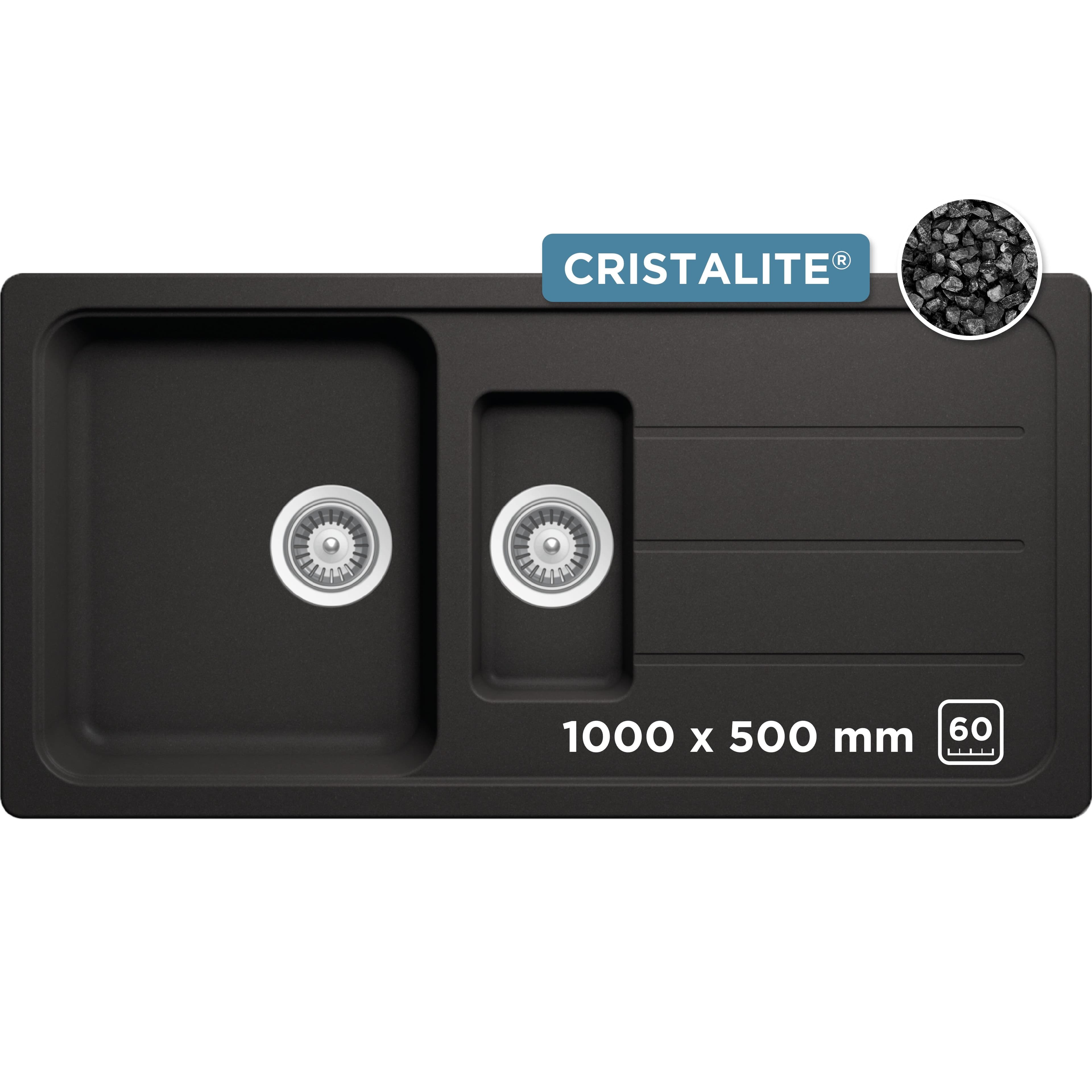 Schock Granitspüle Formhaus | Schwarz
