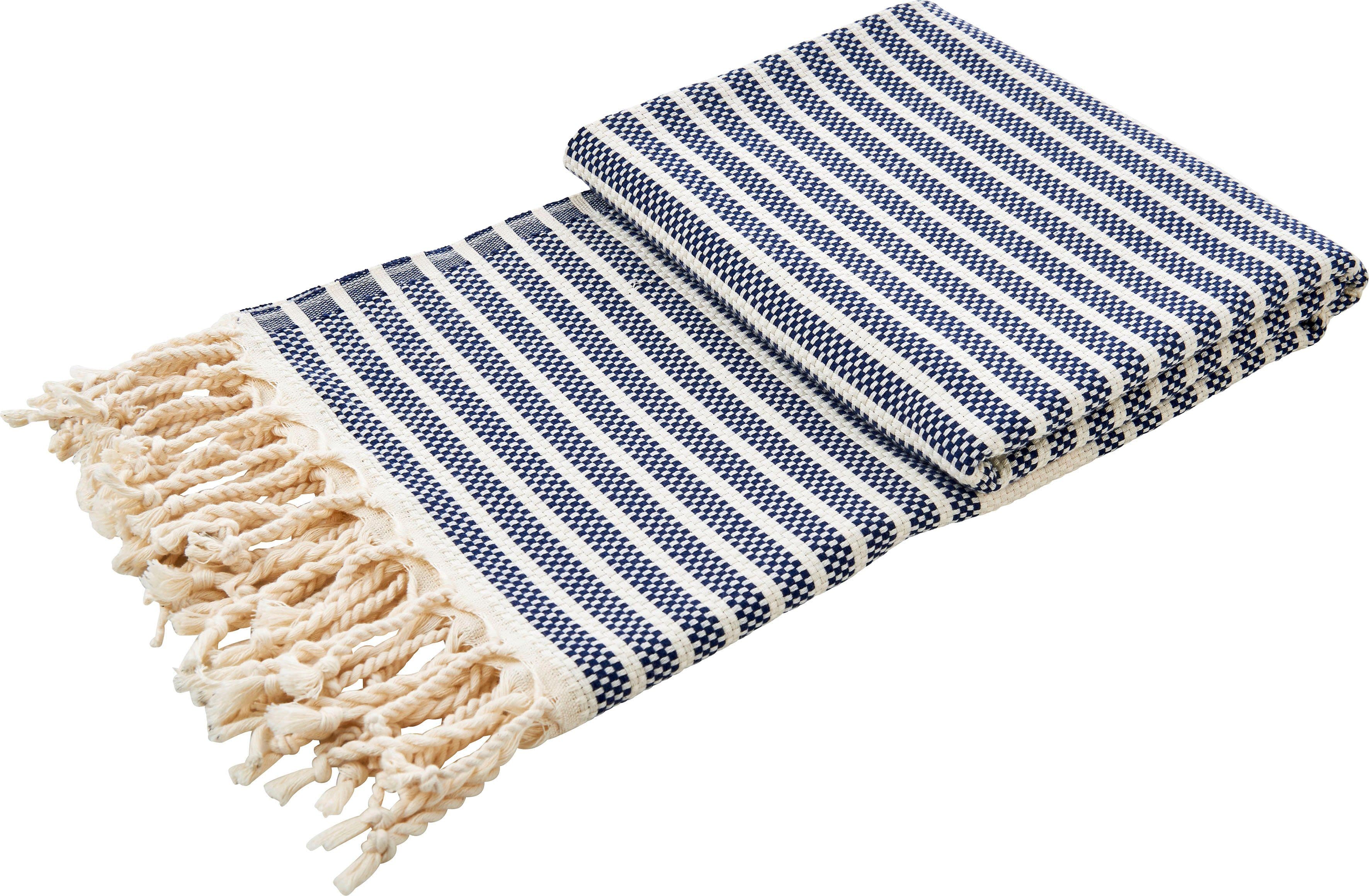Plaid Lounge Stripes | Blau