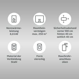 Heathus Küchenofen Cook Premium | Beige