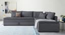 Home affaire Ecksofa Night & Day L-Form | Grau