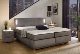 Jockenhöfer Gruppe Boxspringbett Kati | Grau