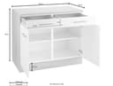 OPTIFIT Unterschrank Kalmar | Grau 4