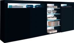 borchardt Möbel Highboard Santa Fe | Schwarz