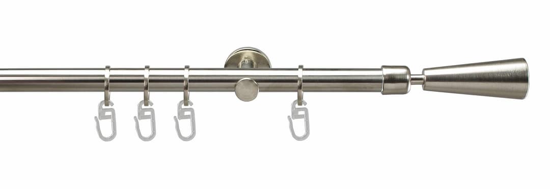 Liedeco Gardinenstange Bergamo | Silber