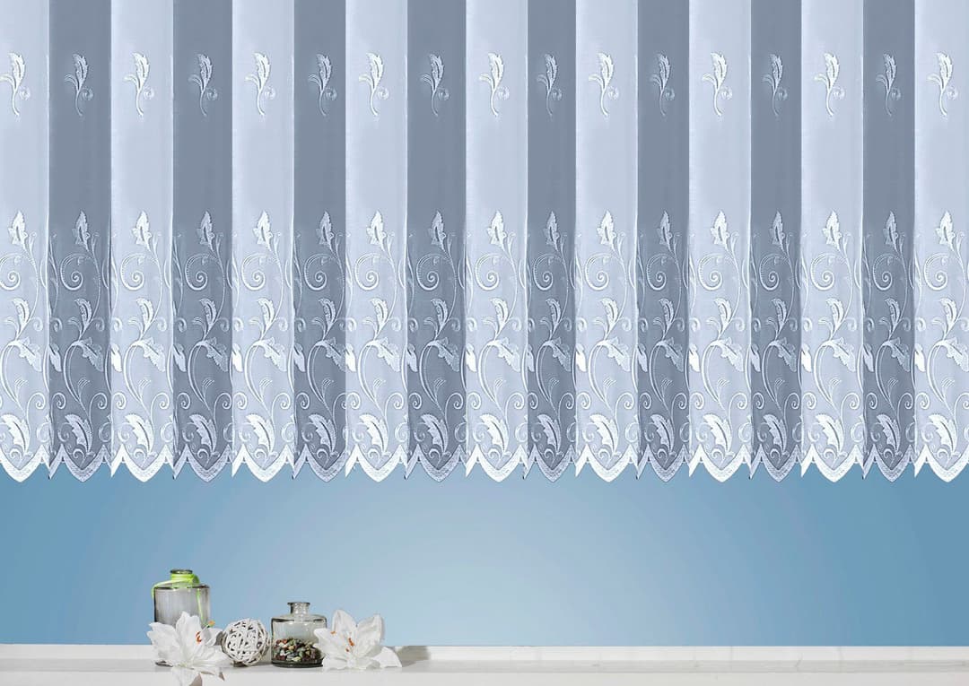 Weckbrodt Gardine Brüssel | Weiß