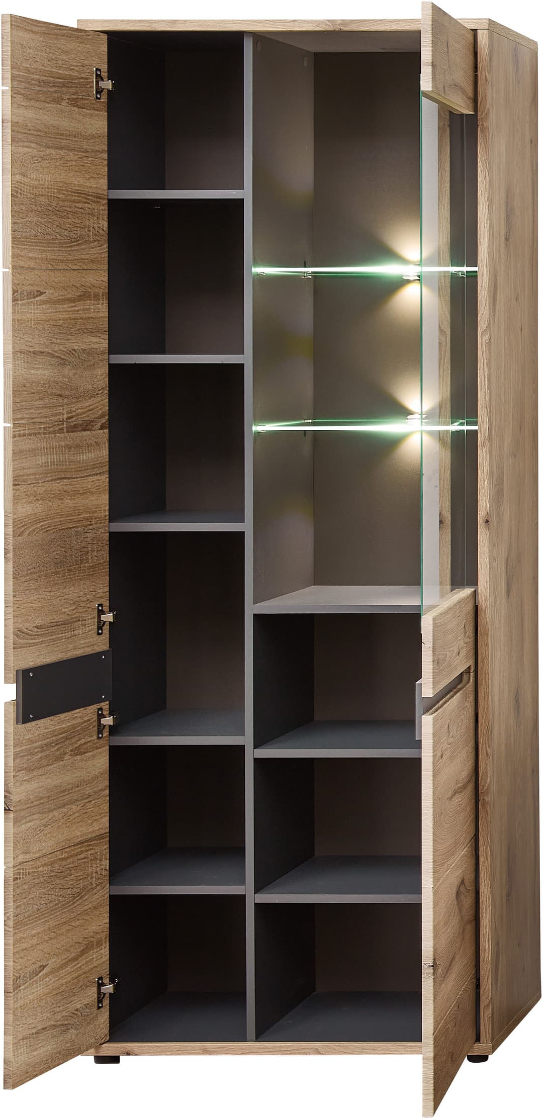 Innostyle Vitrine BELLANO | Holztöne