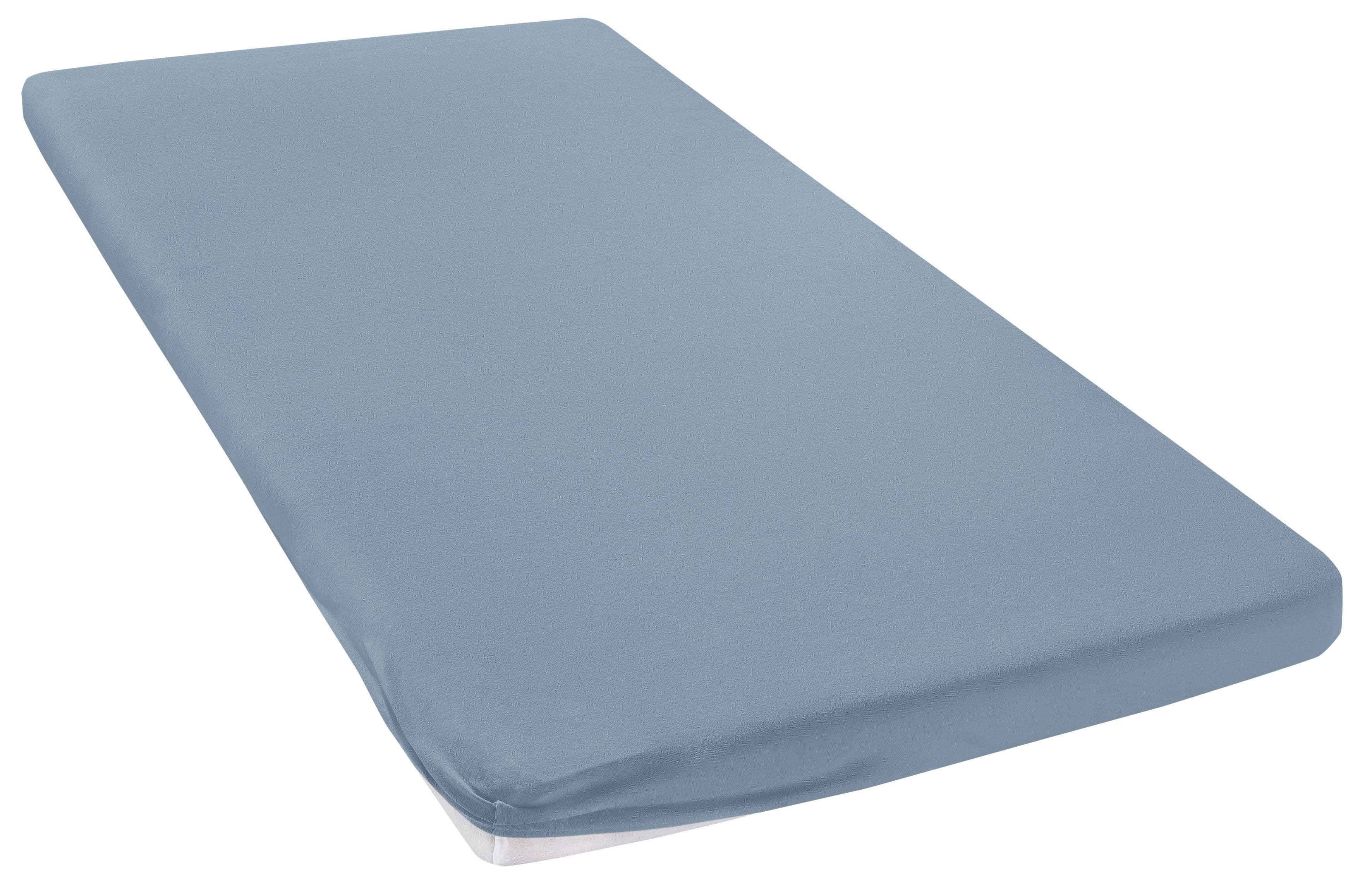 OTTO home Spannbettlaken Topper Basic | Blau