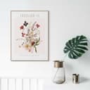 Reinders! Bild mit Rahmen Herbarium | Braun