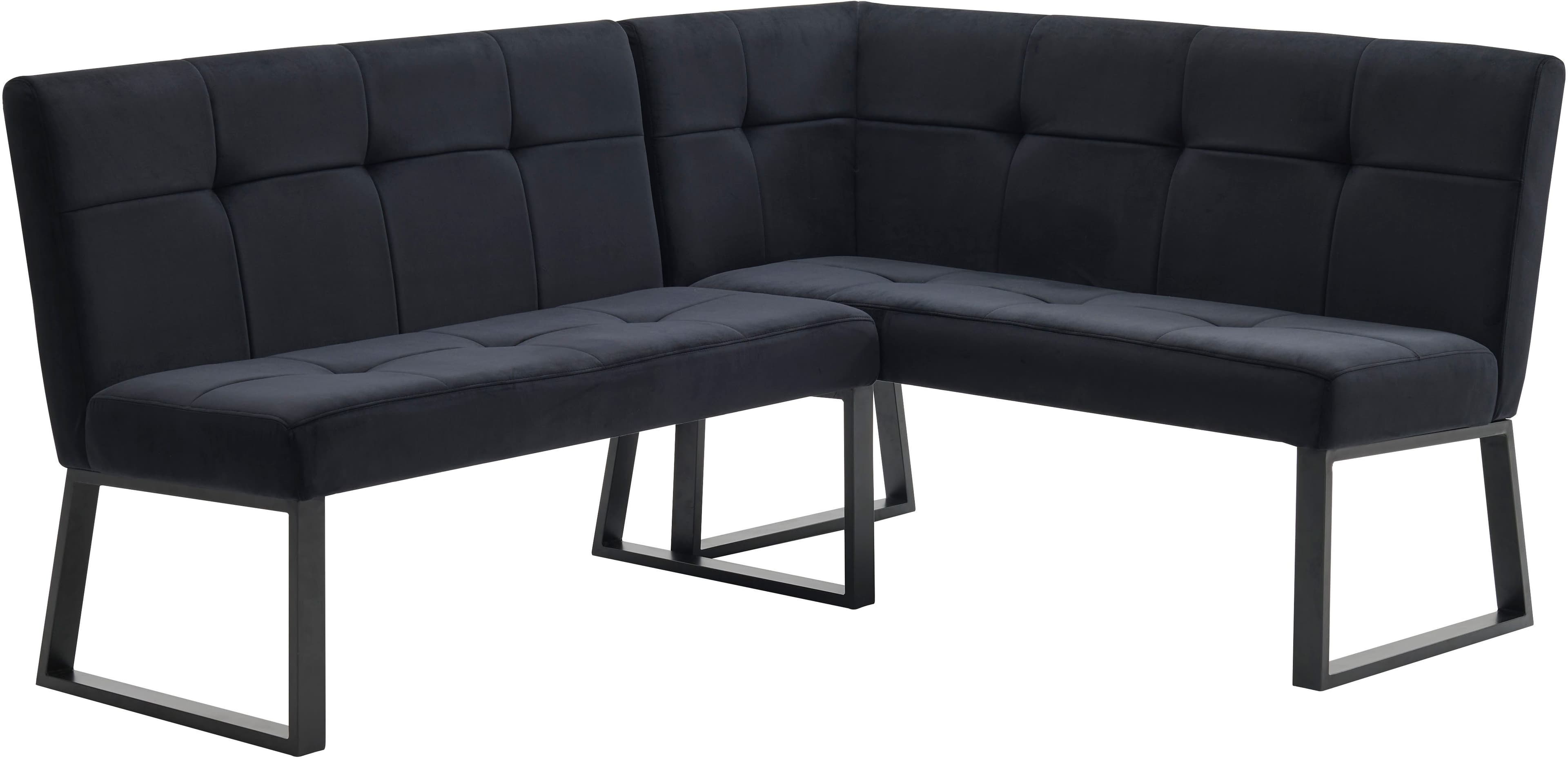 OTTO home Eckbank Geranie | Schwarz