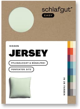 Schlafgut EASY JERSEY Kissenhülle | Grün