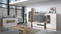 FORTE Highboard Attention | Mehrfarbig