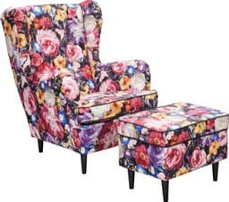 ED EXCITING DESIGN Ohrensessel Laurel | Mehrfarbig