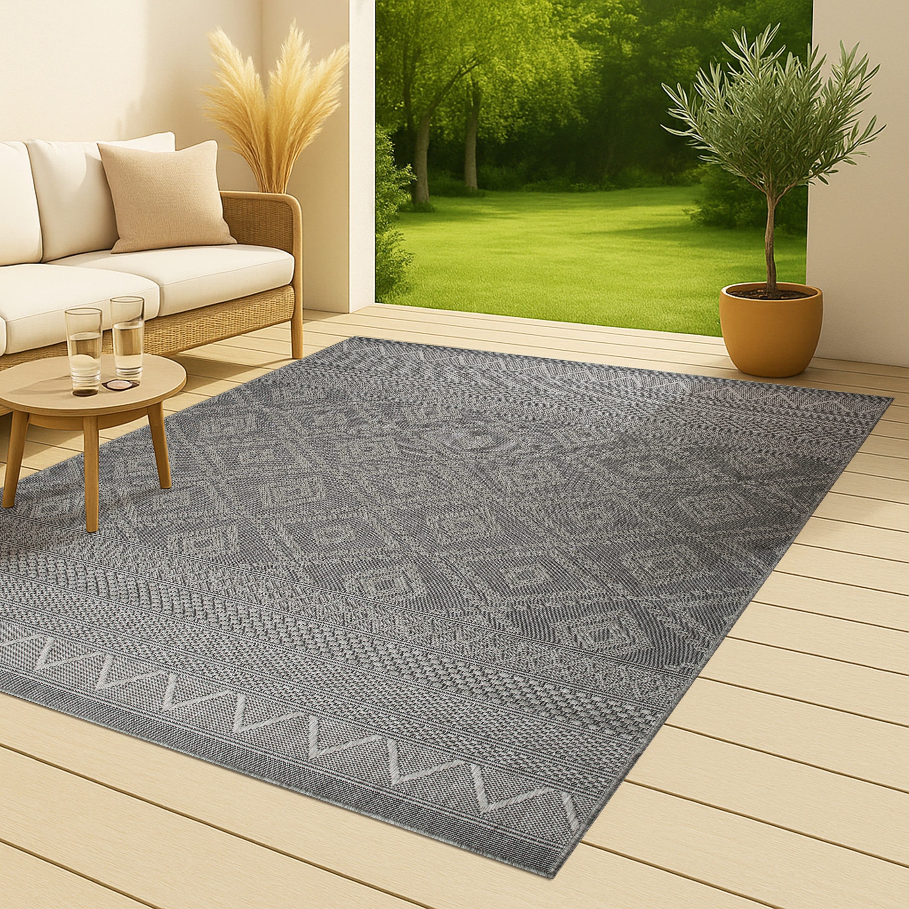 OTTO home Teppich Toronto | Grau