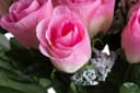Kunstblume Rosenstrauß | Pink 3