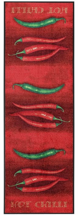 wash+dry by Kleen-Tex Küchenläufer Hot Chili | Rot