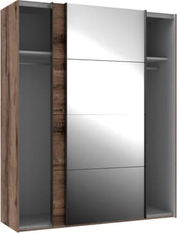 FORTE Schwebetürenschrank Jacky | Holztöne