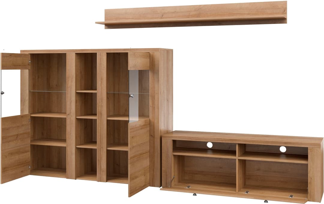 OTTO home Wohnwand Larona | Holztöne
