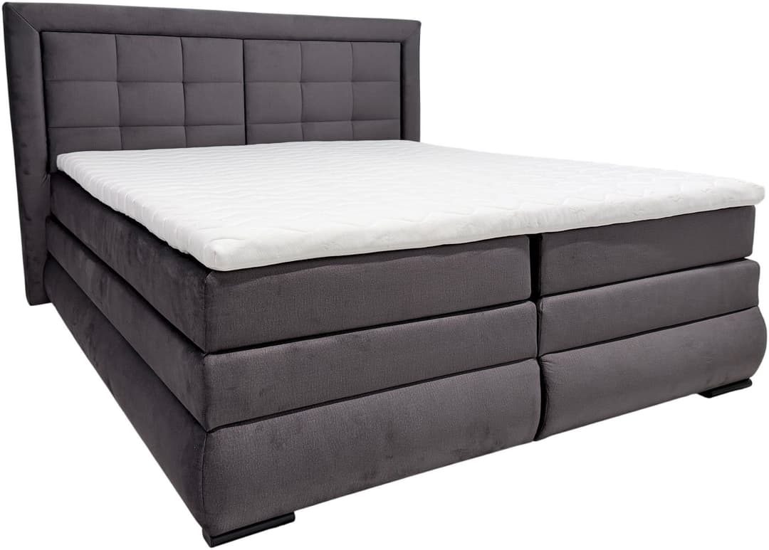 OTTO home Boxspringbett MIVVA | Grau