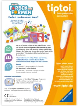 Ravensburger tiptoi® Meine Farben und Formen | Mehrfarbig