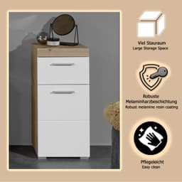 welltime Avena Badezimmerkommode | Braun