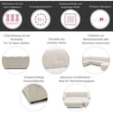 DOMO collection Ecksofa Flores Schlafsofa | Mehrfarbig 3