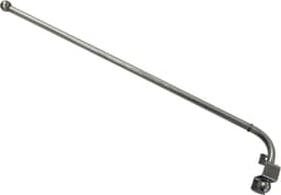 GARDINIA Schwenkstange Metall | Silber