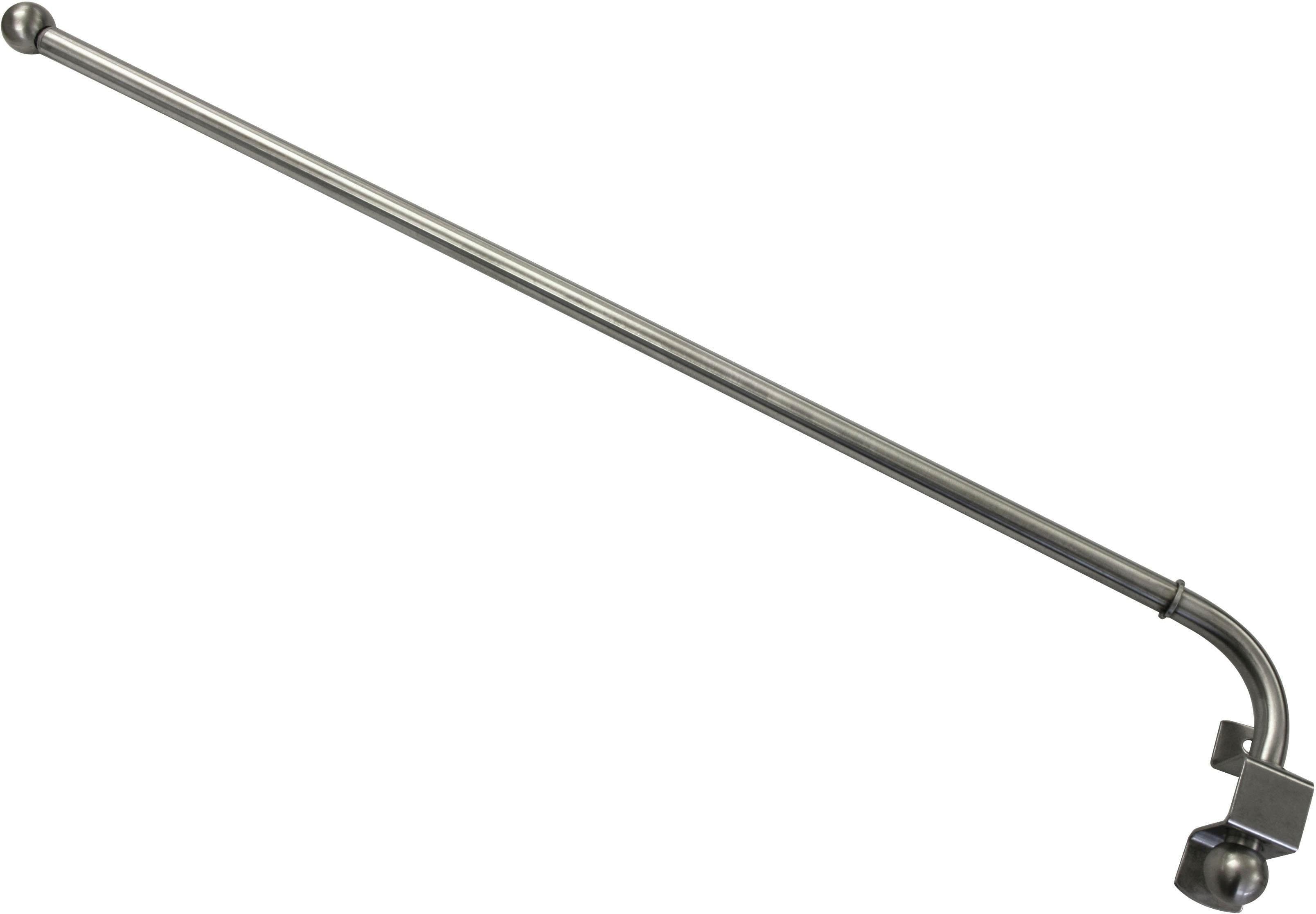 GARDINIA Schwenkstange Metall | Silber