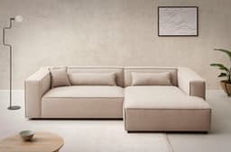 LeGer Home by Lena Gercke Ecksofa PIARA XXL | Beige