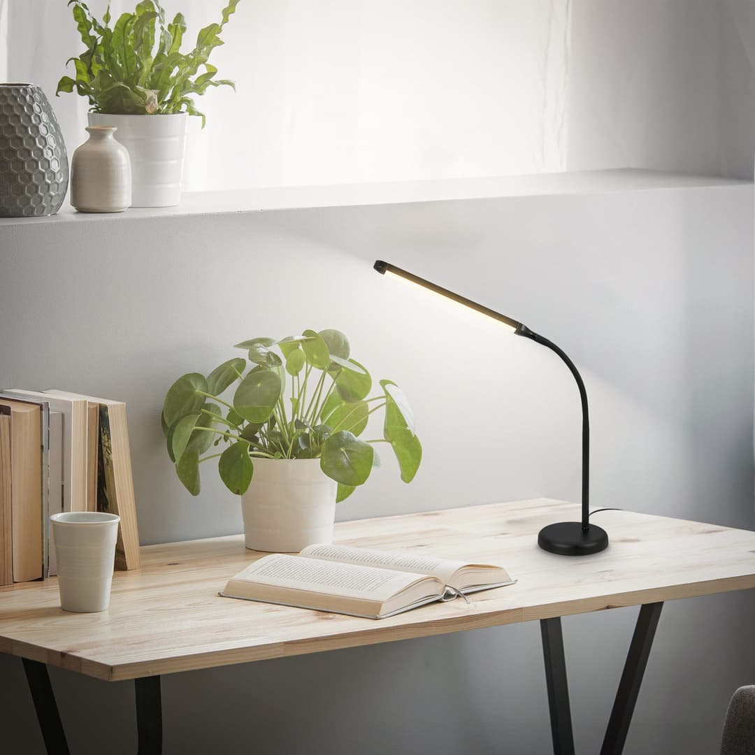 Briloner Leuchten LED Tischleuchte MURA 7660015 | Schwarz