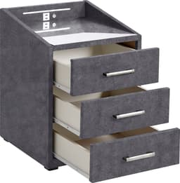 ED EXCITING DESIGN Nachtkonsole Moon | Grau