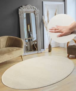 the carpet Teppich Relax | Beige